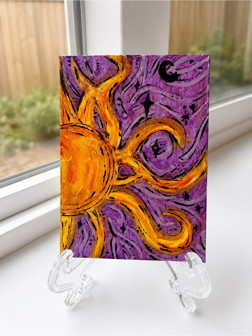 ACEO Original Art “At Last I See The Light”